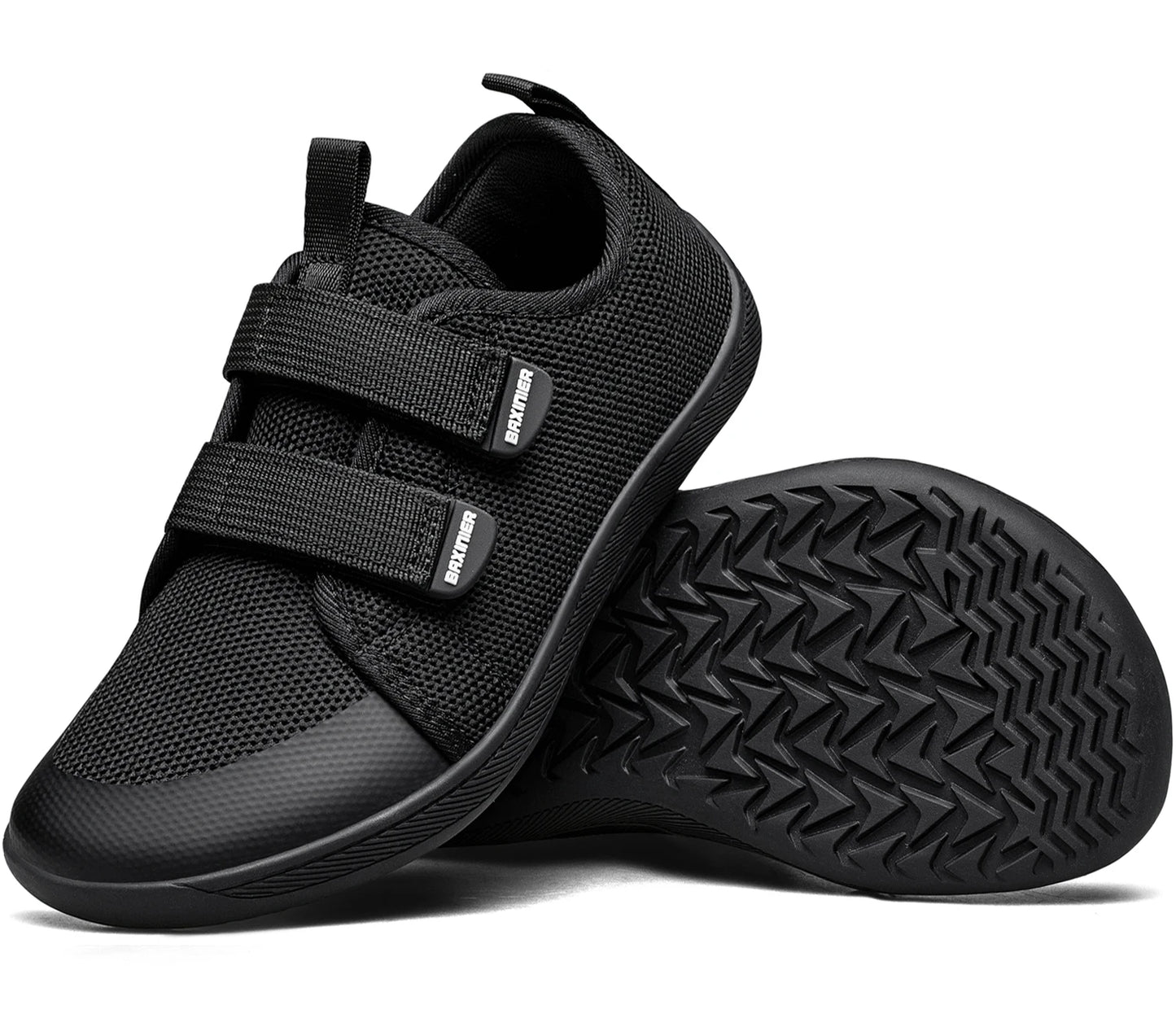 New Kids Barefoot Sneakers Girls Boys Fashionable Children's Shoes Wide Toe Breathable Knitted Mesh Sole Non Slip Walking Cross