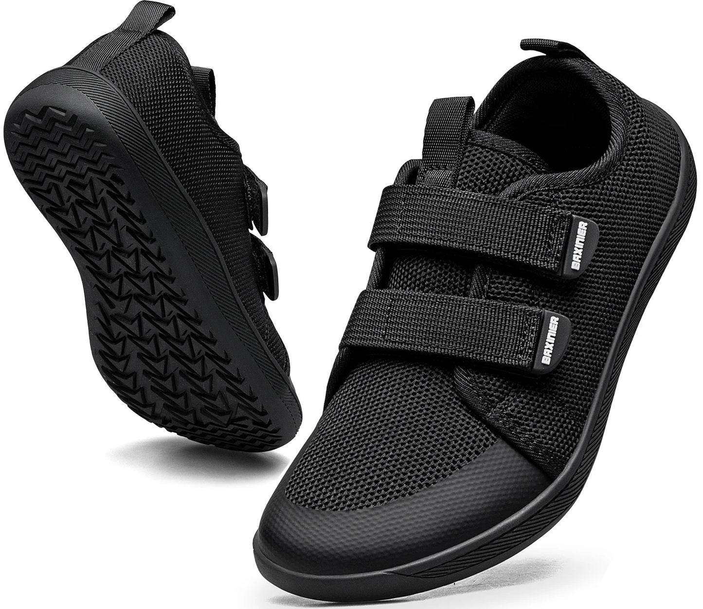 New Kids Barefoot Sneakers Girls Boys Fashionable Children's Shoes Wide Toe Breathable Knitted Mesh Sole Non Slip Walking Cross