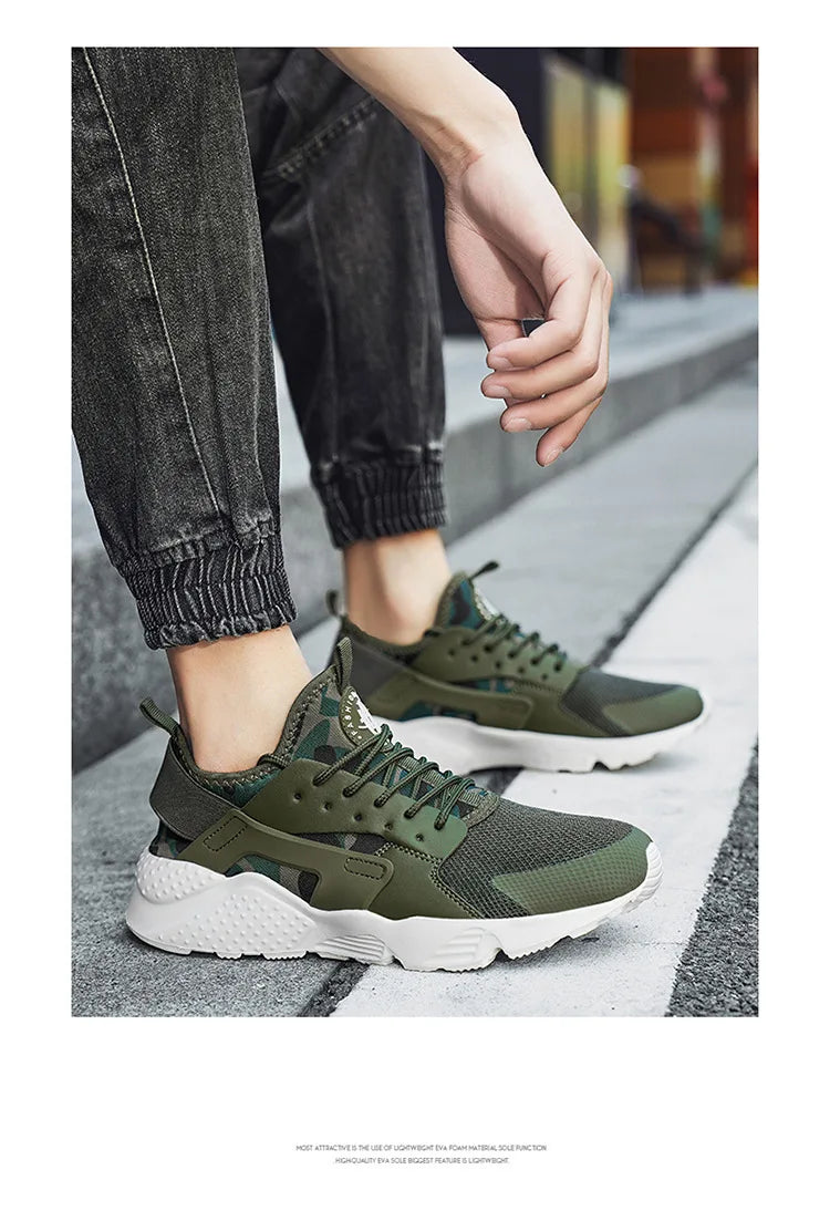 Size 36-47 Casual Sports Shoes for Men and Women Lightweight Mesh Breathable Summer Running Shoes, Fashionable EVA Outsole