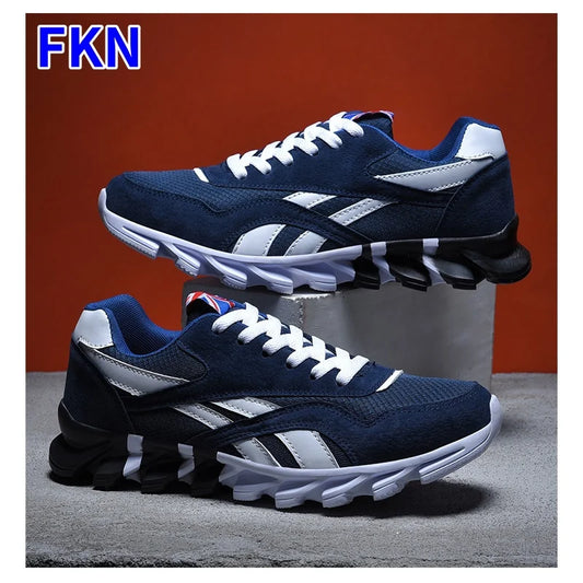 2025 new men's and women's running shoes breathable casual sneakers anti-slip vibration comfortable walking shoes 36-48