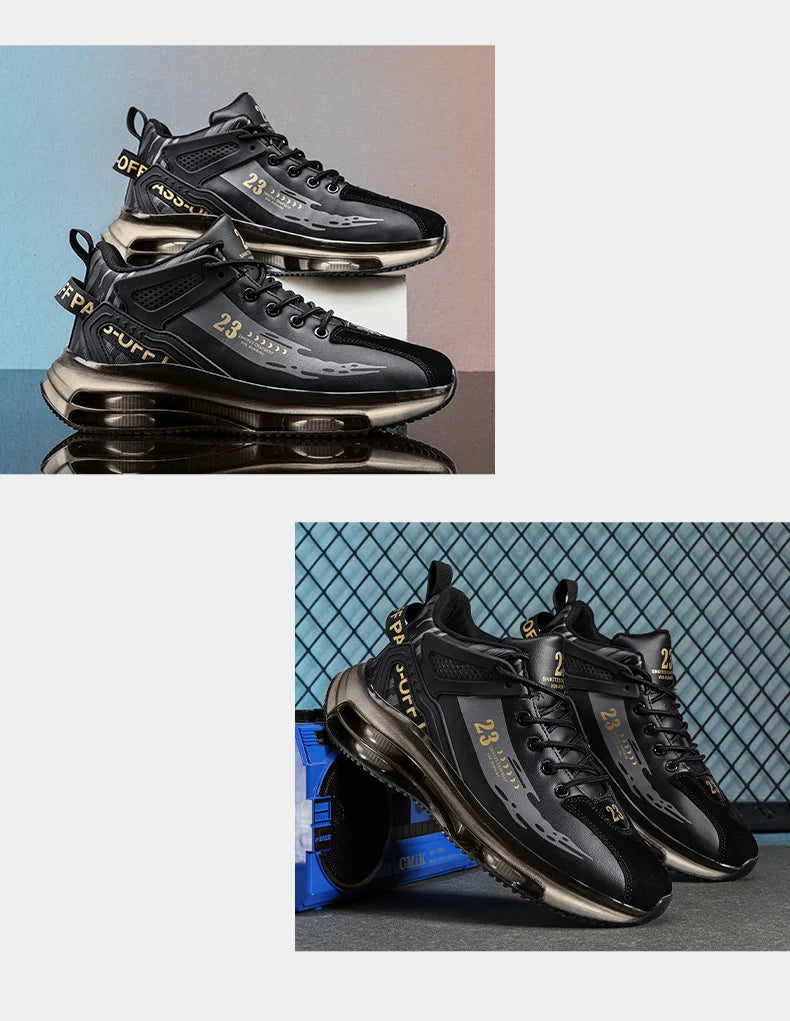 Men Sneaker Shoes Casual Sports Basketball Shoes for Men High Top Male Running Shoes Walking Style Shoes Fashion Footwear