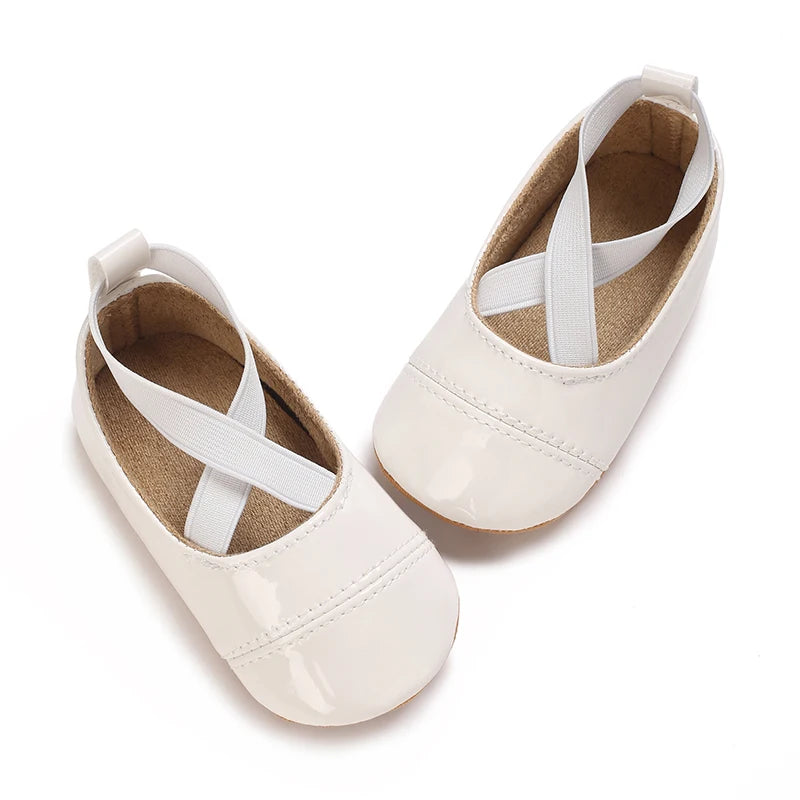 Spring And Autumn New Girl Princess Shoes Silver Children's Leather Shoes Single Shoes Soft Bottom Breathable