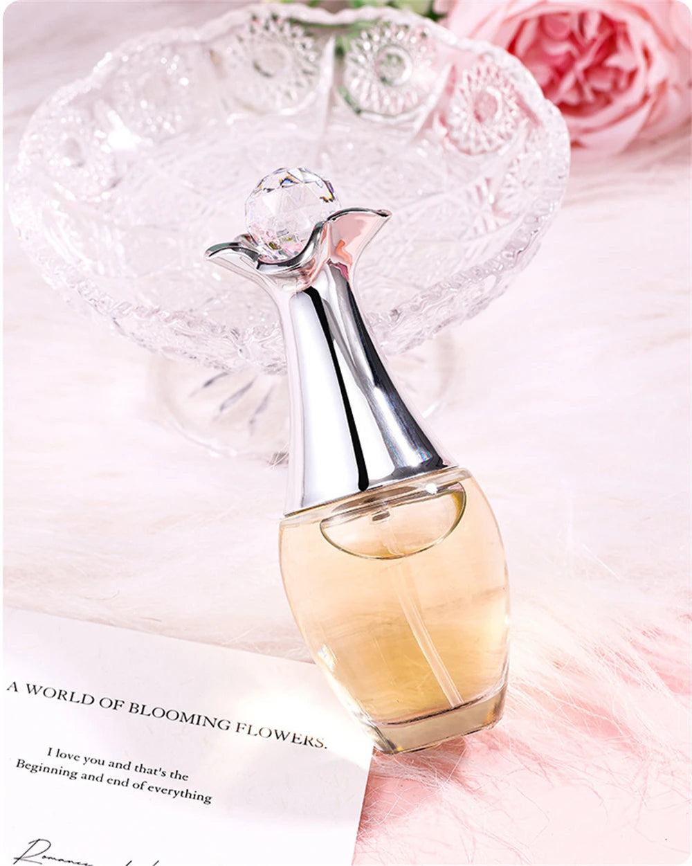 4Pcs Set Women's Perfume 100ml Fresh Natural Floral Scent Parfum Femme Spray Feminino Original Perfumes De Mujer