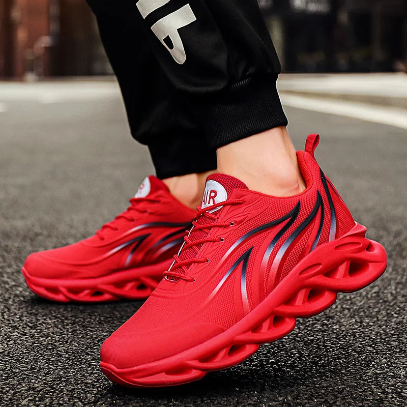 Men's Athletic Running Shoes - Lightweight Sports Sneakers for Outdoor Activities