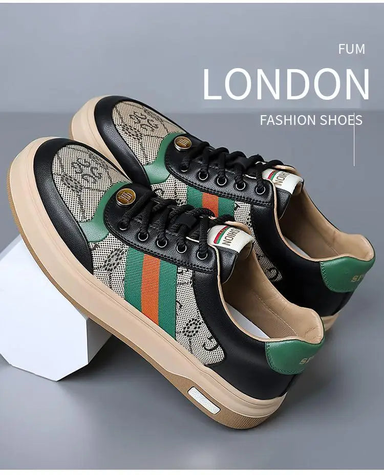 Men's Shoes Korean Style Breathable Shell Toe Trendy Versatile British Sports Men's Casual Shoes Sneakers