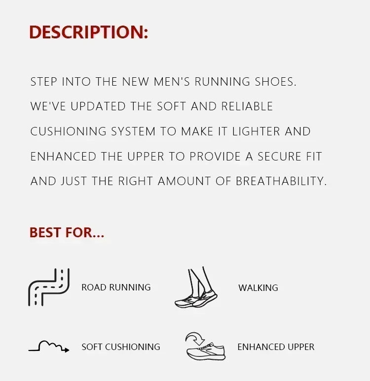 Brooks Men’s Casual Sneakers Caldera 8 Ultra Trail Running Shoes Breathable Cushioned Long-term Training Sports Jogging Shoes