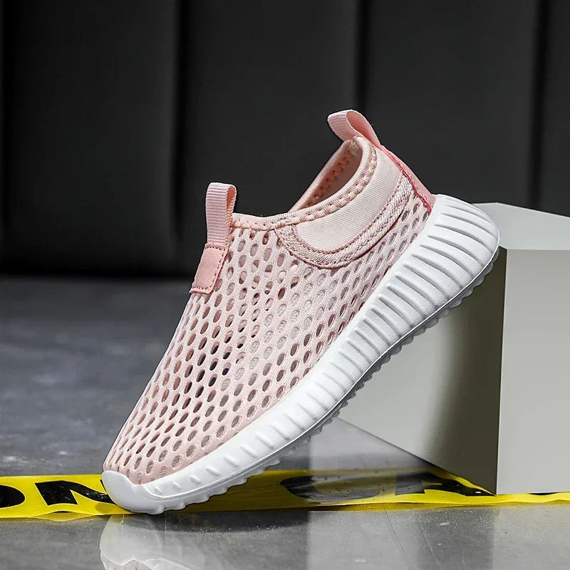 Sports Shoes for Children Summer Fashion Kids Running Shoes Boys Sneakers Tennis Girl Mesh Breathable Trainers Zapatillas Niño 8