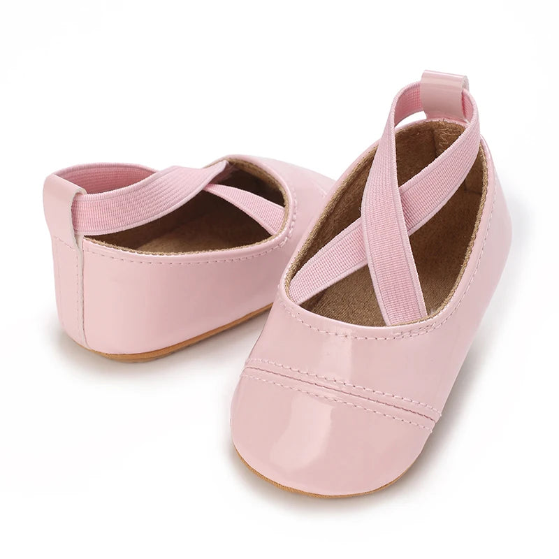 Spring And Autumn New Girl Princess Shoes Silver Children's Leather Shoes Single Shoes Soft Bottom Breathable