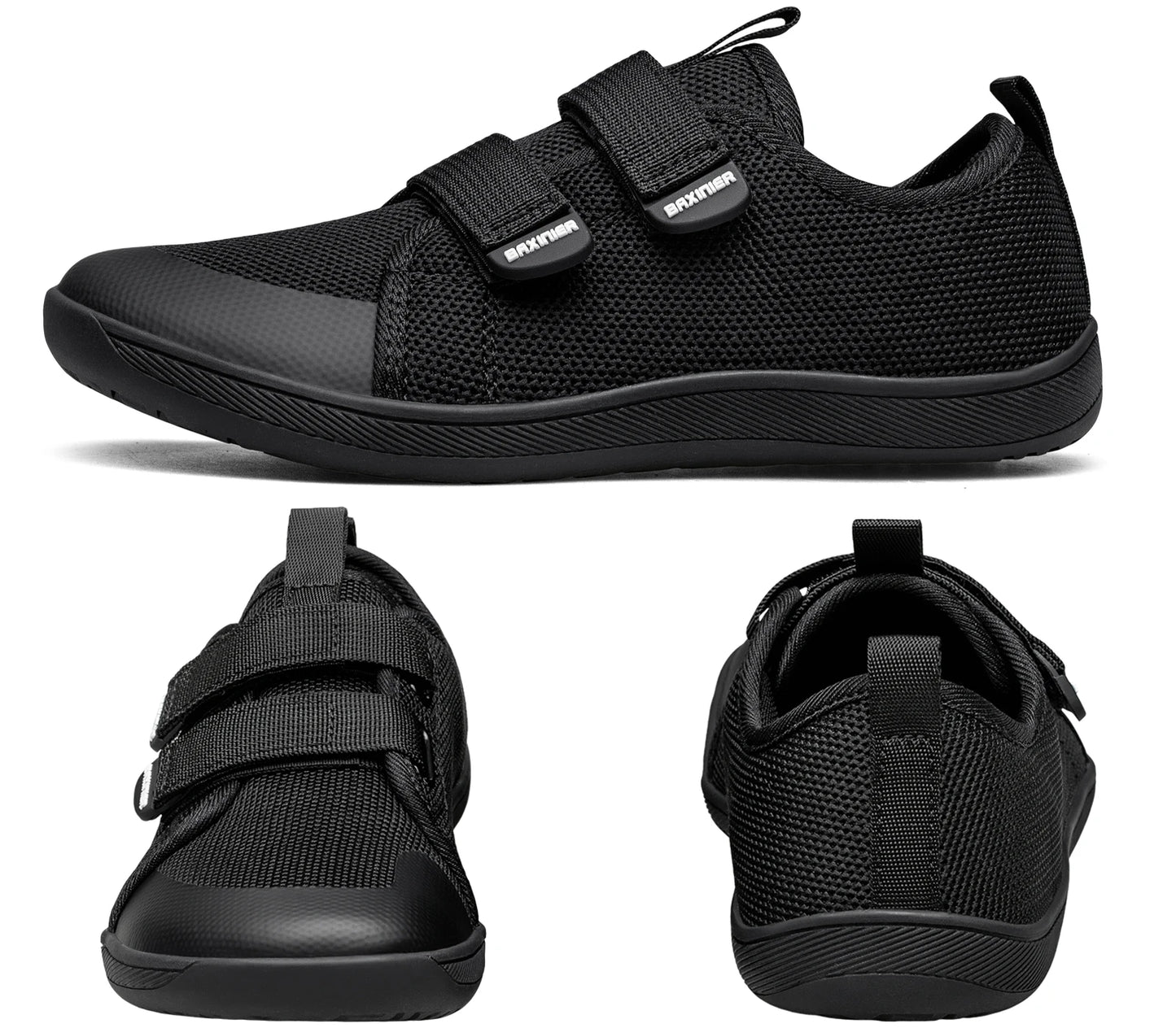 New Kids Barefoot Sneakers Girls Boys Fashionable Children's Shoes Wide Toe Breathable Knitted Mesh Sole Non Slip Walking Cross