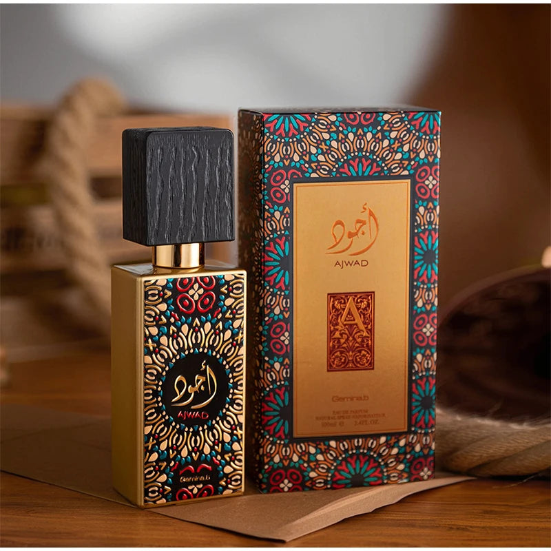 100ml Arab Unisex Woody Floral Fruity Long-lasting Fragrance Perfume Middle East Dubai Exotic Style Neutral Strong Perfume