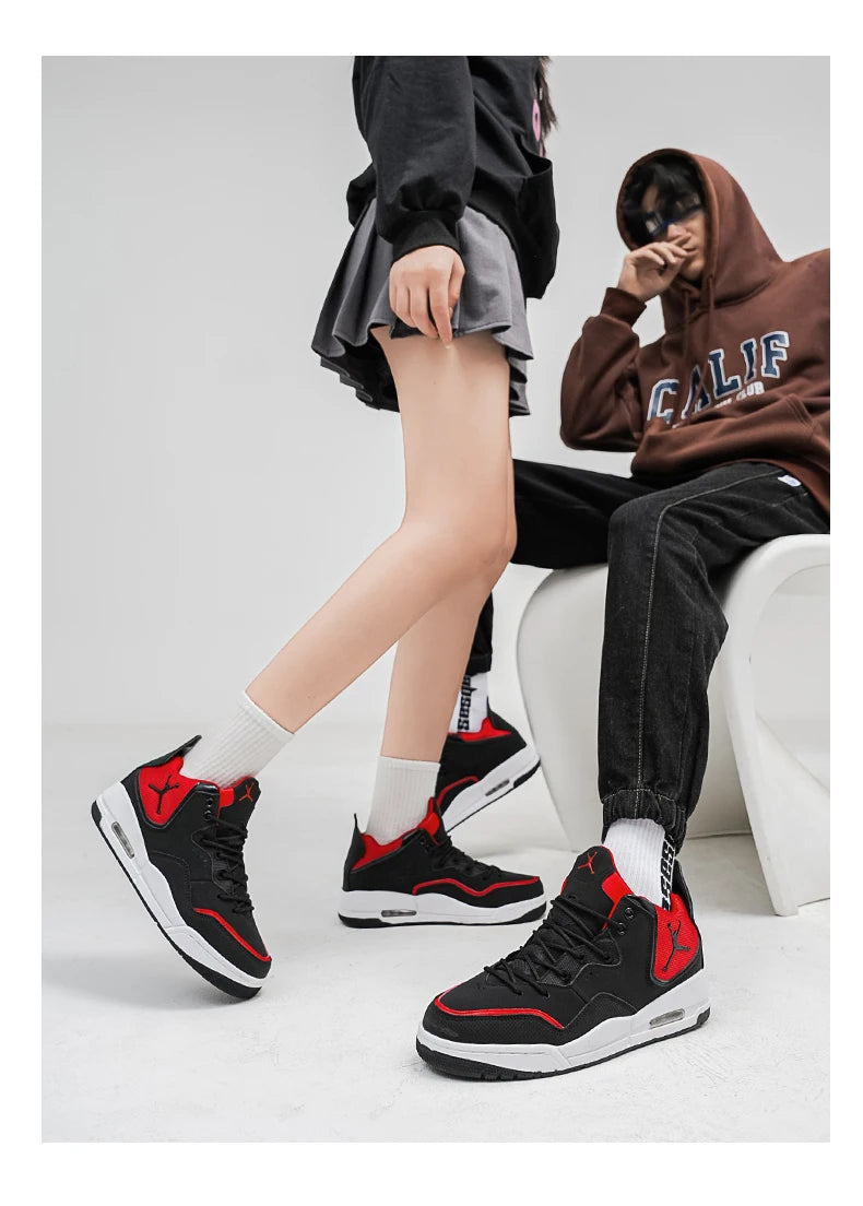2025 New Casual Style Small Practical Wear Resistant Anti Slip Basketball High Quality Couple Model Breathable Shoes