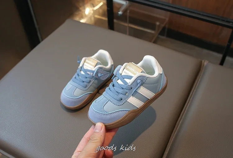 Autumn Winter Children's Casual Shoes Girls' Sneakers Fashion Children's Breathable Running Soft Shoes Size 22-31 Toddler 3Color