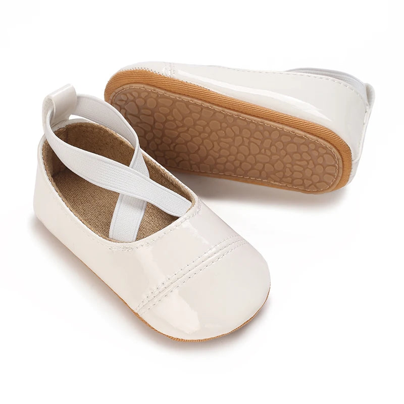 Spring And Autumn New Girl Princess Shoes Silver Children's Leather Shoes Single Shoes Soft Bottom Breathable