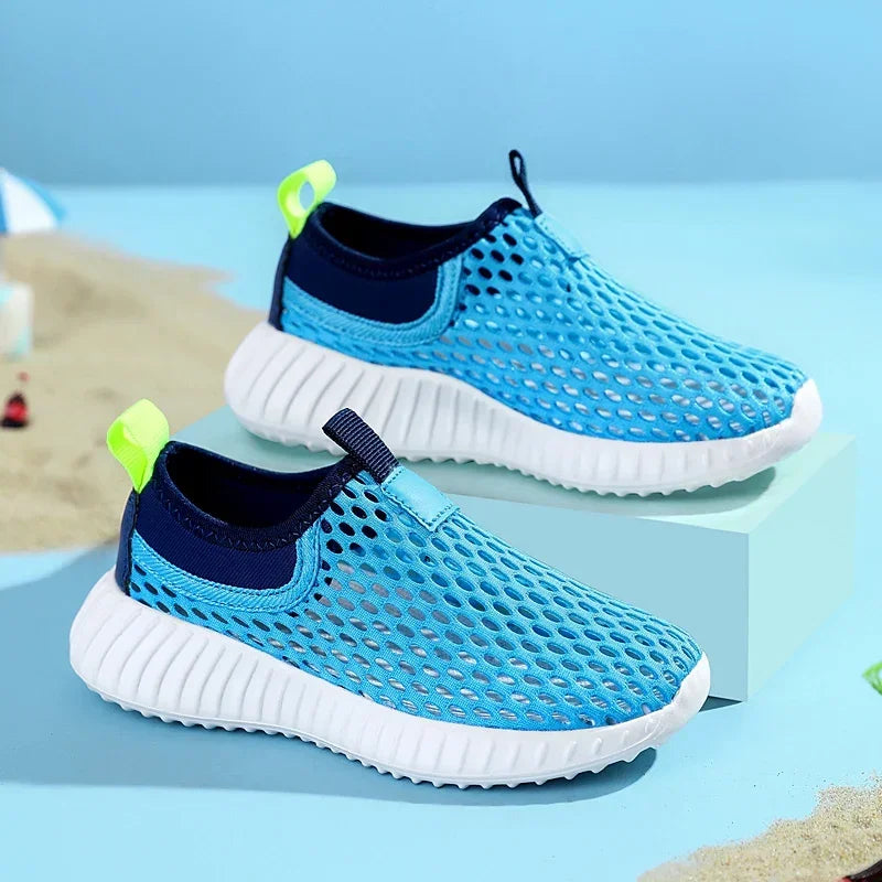 Sports Shoes for Children Summer Fashion Kids Running Shoes Boys Sneakers Tennis Girl Mesh Breathable Trainers Zapatillas Niño 8