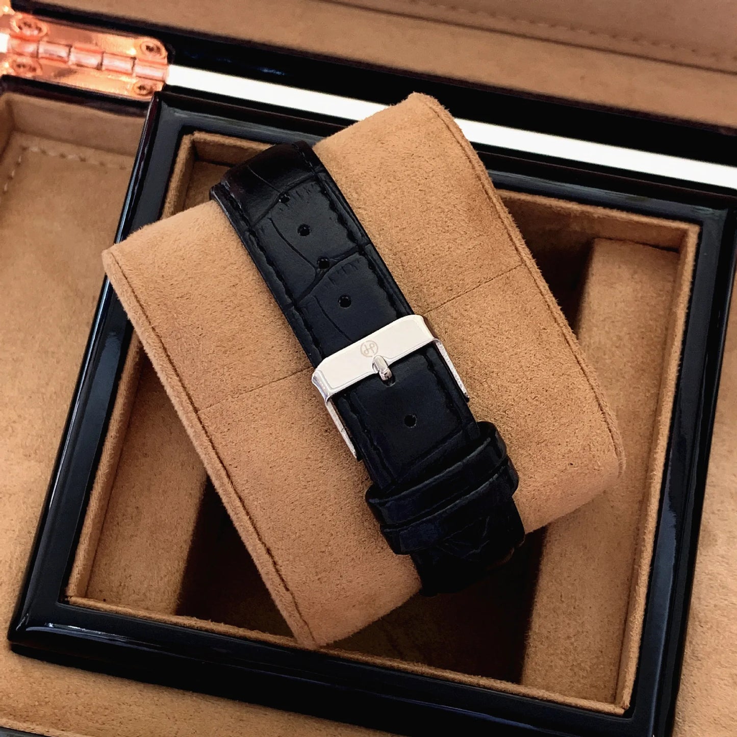 UTHAI High Authentic Men Watch Brand Waterproof Leather Calendar Student Exam Table Male Fashion Quartz Clock Watches Has Box