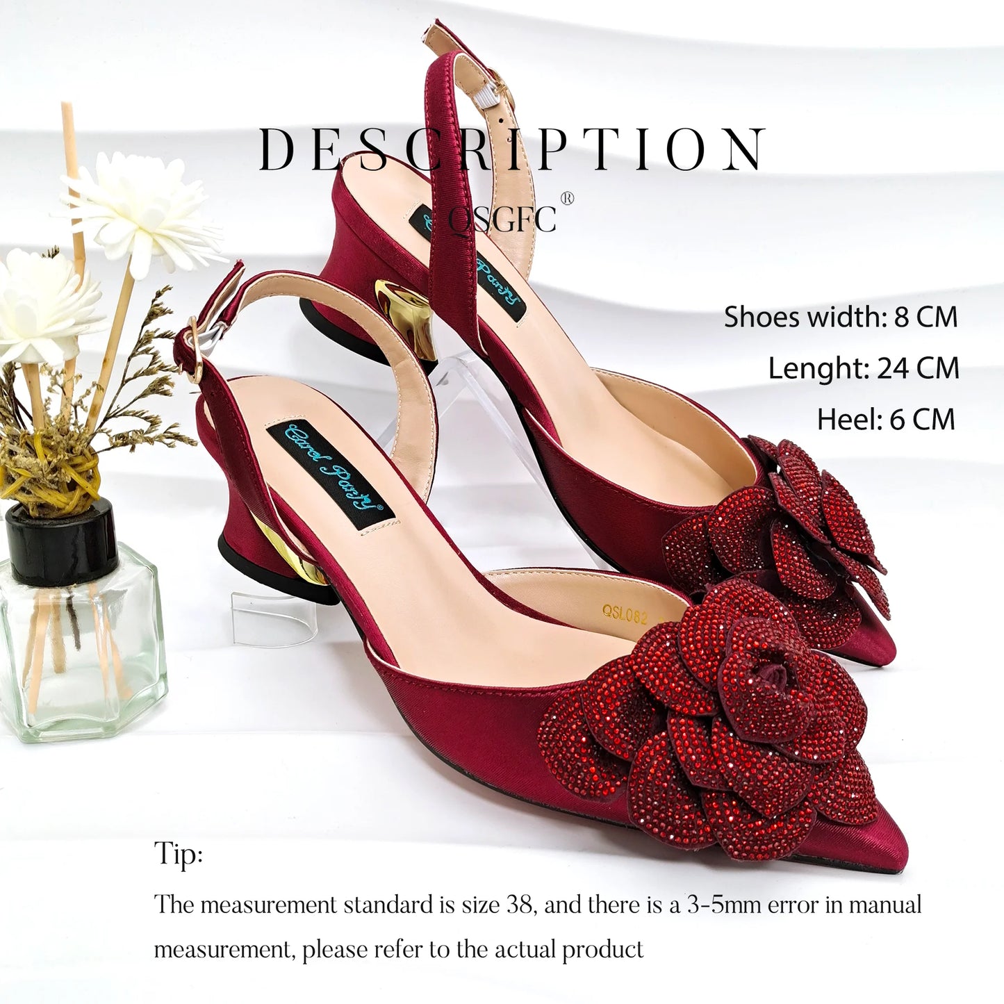 2024 Elegant Ladies Shoes with Bag Set Italian Design Evening Shoes with Bag Comfortable Pointed Toe Shoes For Party Women Shoes