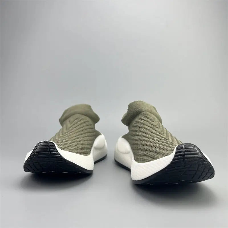 Men's Platform Sneakers - Slip-On Casual Shoes for Gym & Daily Wear