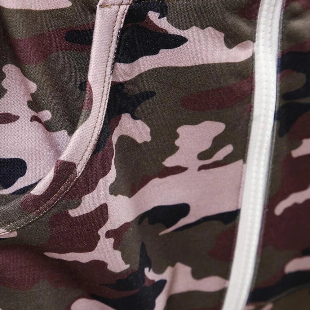 Men Short Sleeve Jumpsuit Sweatshirt Male Hoodies Zipper Overalls Bodysuit Rompers Short Pant Casual Home Wear Tracksuit Pajamas