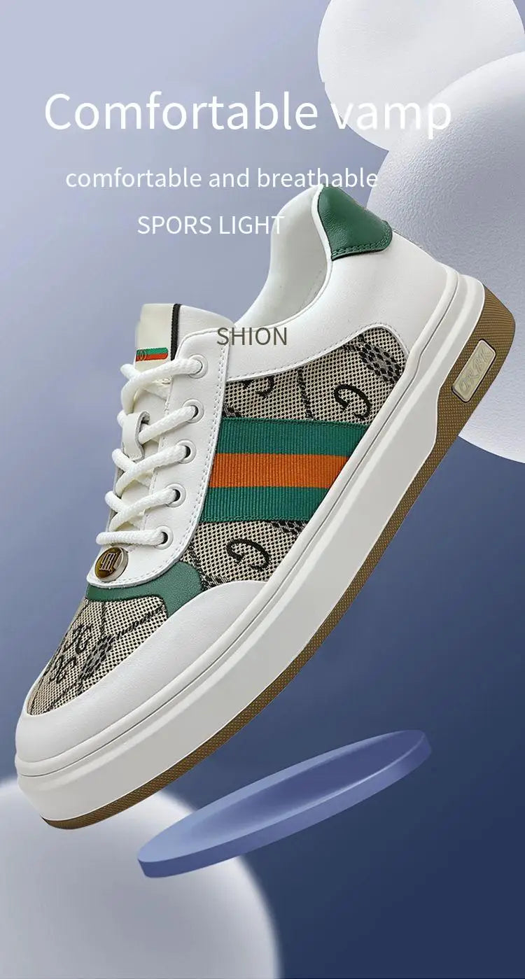 Men's Shoes Korean Style Breathable Shell Toe Trendy Versatile British Sports Men's Casual Shoes Sneakers