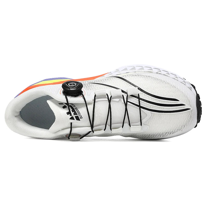 2025 New Lightweight Outdoor Casual Sports Shoes With Rotating Buckle Carbon Plate And Popcorn Outsole Running Shoes For Men