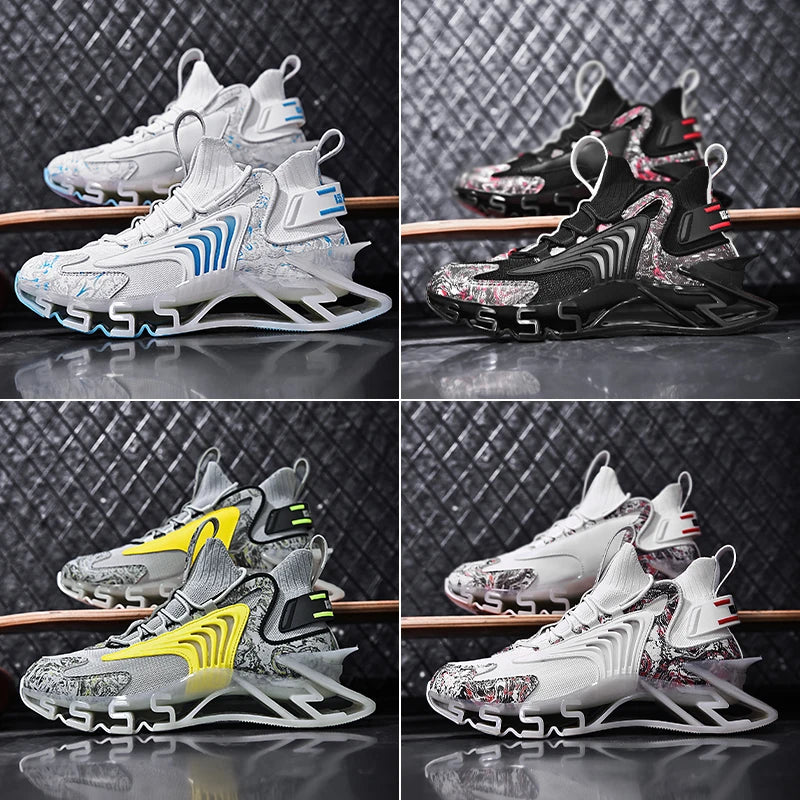 Man Shoes Sneakers Male Luxury Shoes Casual Shoes Trainer Breathable Sneaker Fashion Versatile Comfortable Walking Shoes for Men