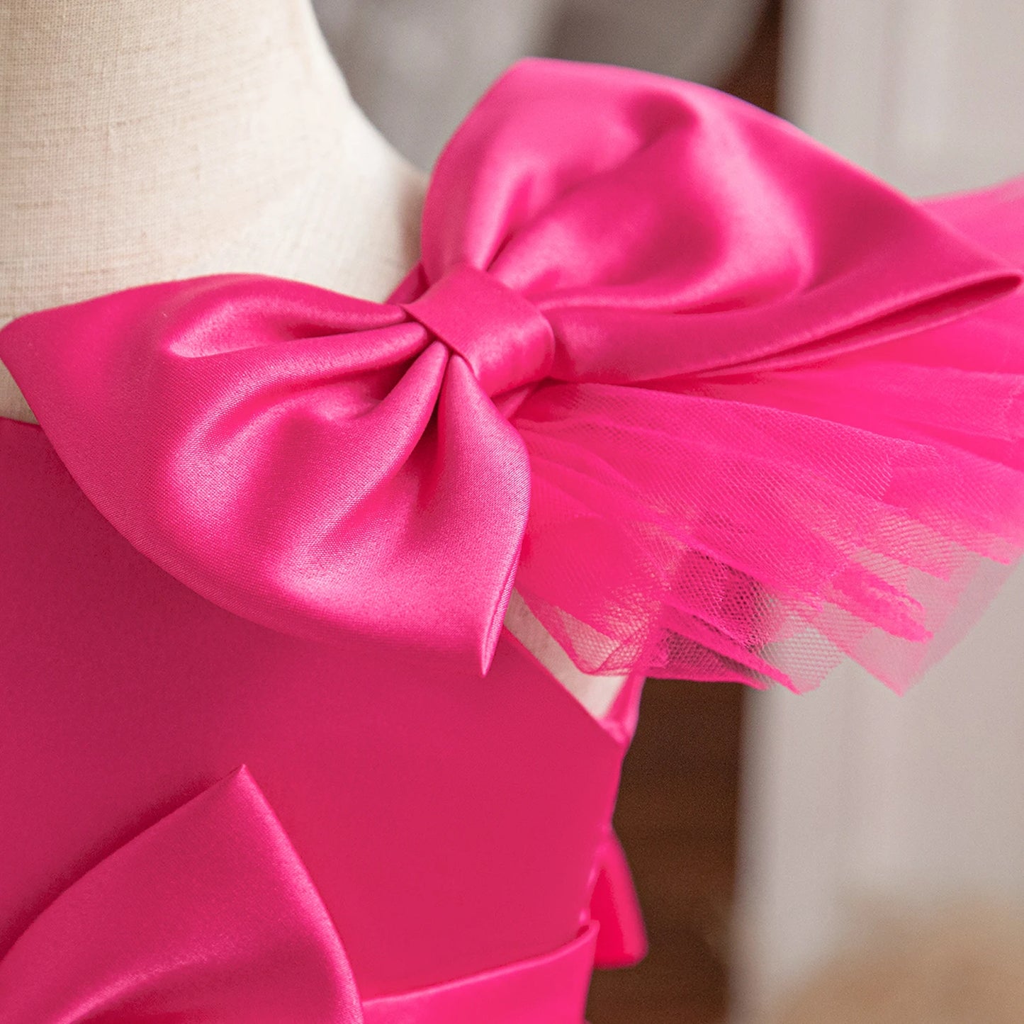 Toddler Baby Sequin Party Dresses Baptism Wedding 1 Year Birthday Bow Princess Dress For Baby Girl Tulle Bridemaid Gown Vestidos