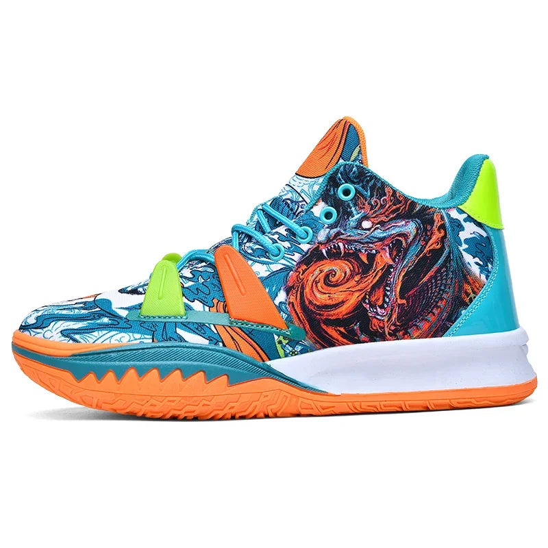 Basketball Shoes Cushion Anti Slip Sports Shoes Fitness Training Shoes Male Basketball Boots Basket Sneakers 2024 Couple Style