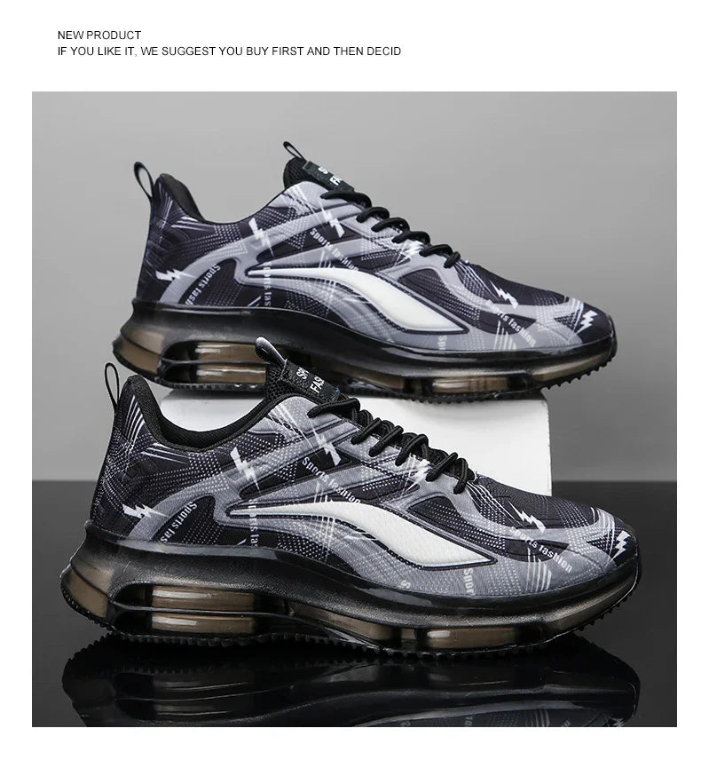 Fashion Sneakers for Men and Women,Non Slip Casual Sneakers Outdoor Athletic Sport Running Shoes Large Sizes 36-47