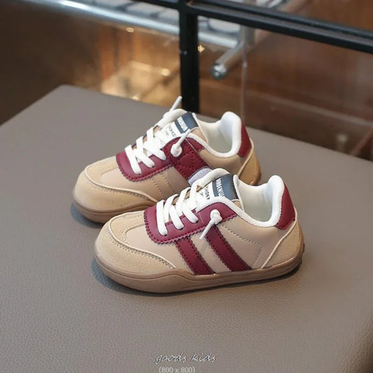 Autumn Winter Children's Casual Shoes Girls' Sneakers Fashion Children's Breathable Running Soft Shoes Size 22-31 Toddler 3Color