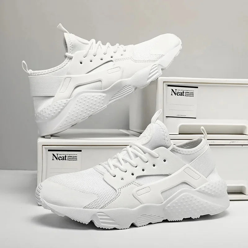 Size 36-47 Casual Sports Shoes for Men and Women Lightweight Mesh Breathable Summer Running Shoes, Fashionable EVA Outsole