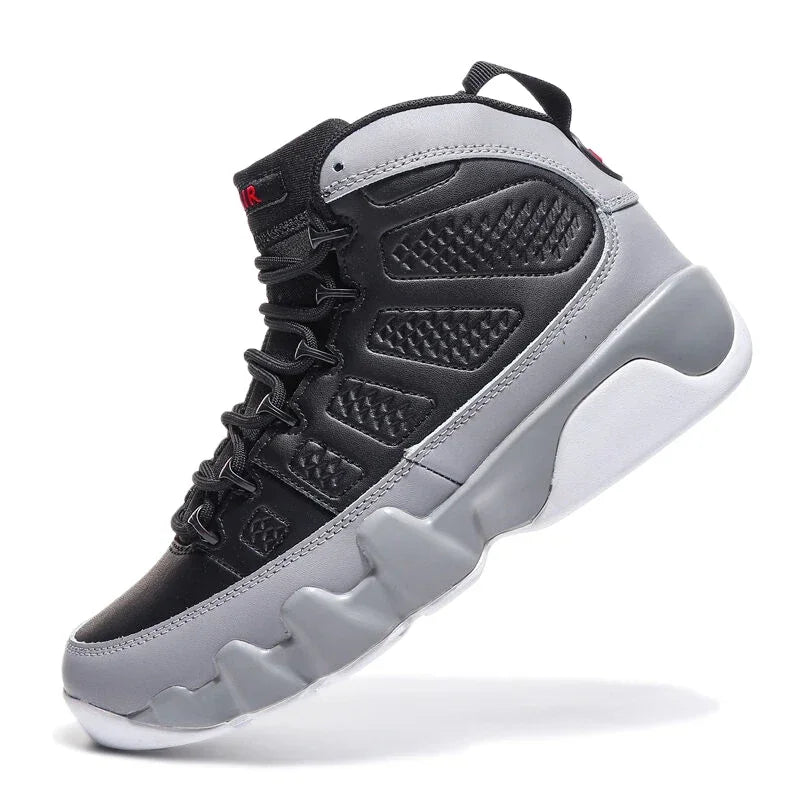 New High-top Basketball Shoes Men Outdoor Sneakers Resistant Air Cushioning Shoes Breathable Sport Shoes Fashion Running Shoes