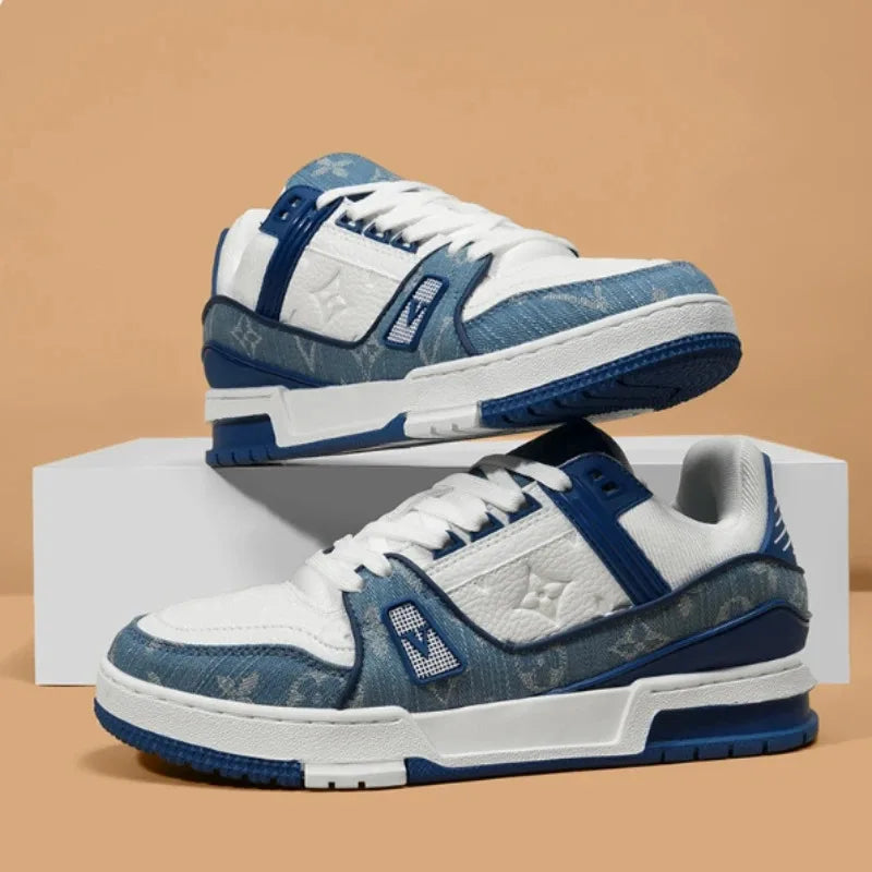 Retro style 5350-Trend Color-Block Shoes Versatile Casual Trendy Shoes 2026 Korean Version Platform Men's and Women's Shoes
