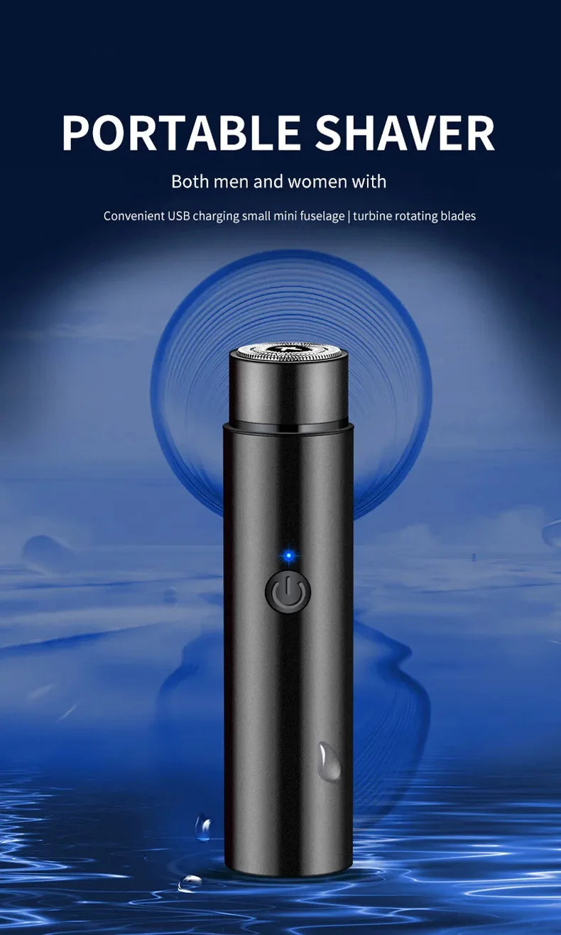 033Mini Portable Electric Shaver Shaver, Self-Assistant Hair Maker,Cordless Rechargeable, For Eyebrows, Upper And Lower Lips, Ch