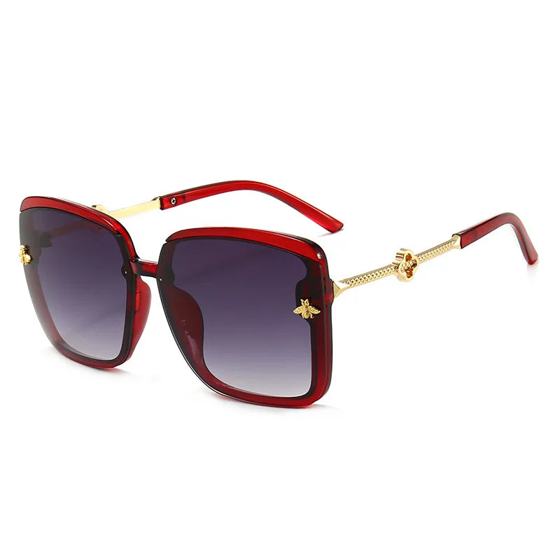 Sunglasses Woman 2023 Luxury Brand Designer Fashion Unisex High Quality Sun Glasses Eyewear Ladies Female Square Goggle UV400