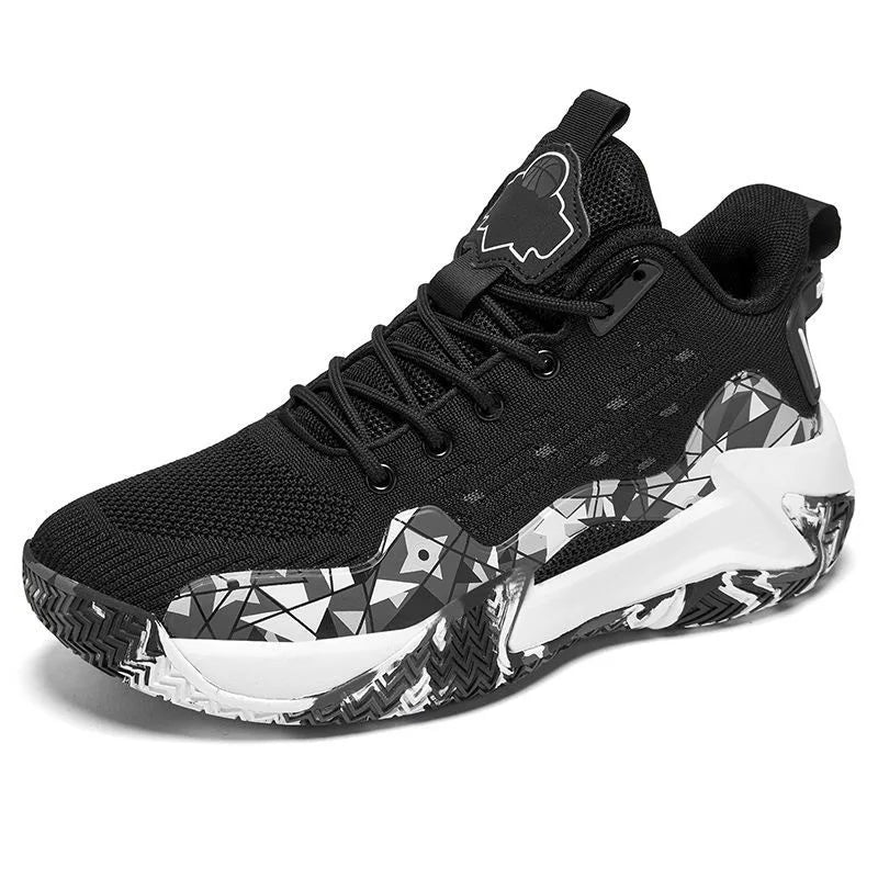 2024 new popular basketball shoes, breathable running shoes for teenagers and students, fashionable men's sports shoes