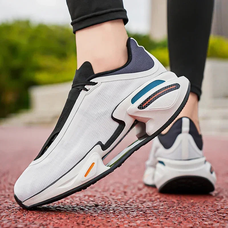 2025 New Running Shoes for Men and Women, Carbon Plate Stable Support, Non-Slip Rebound Breathable Thick-Soled Sports Shoes