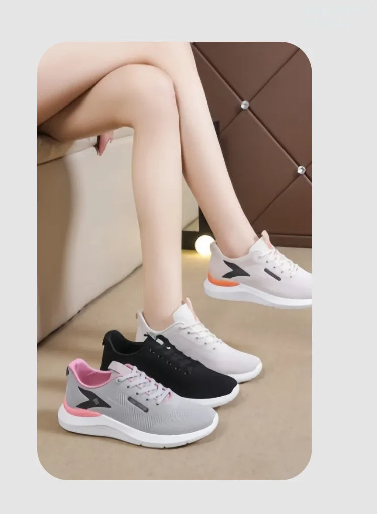 Spring and autumn multi-function soft sole for women's sneakers, comfortable casual running shoes breathable and anti-slip