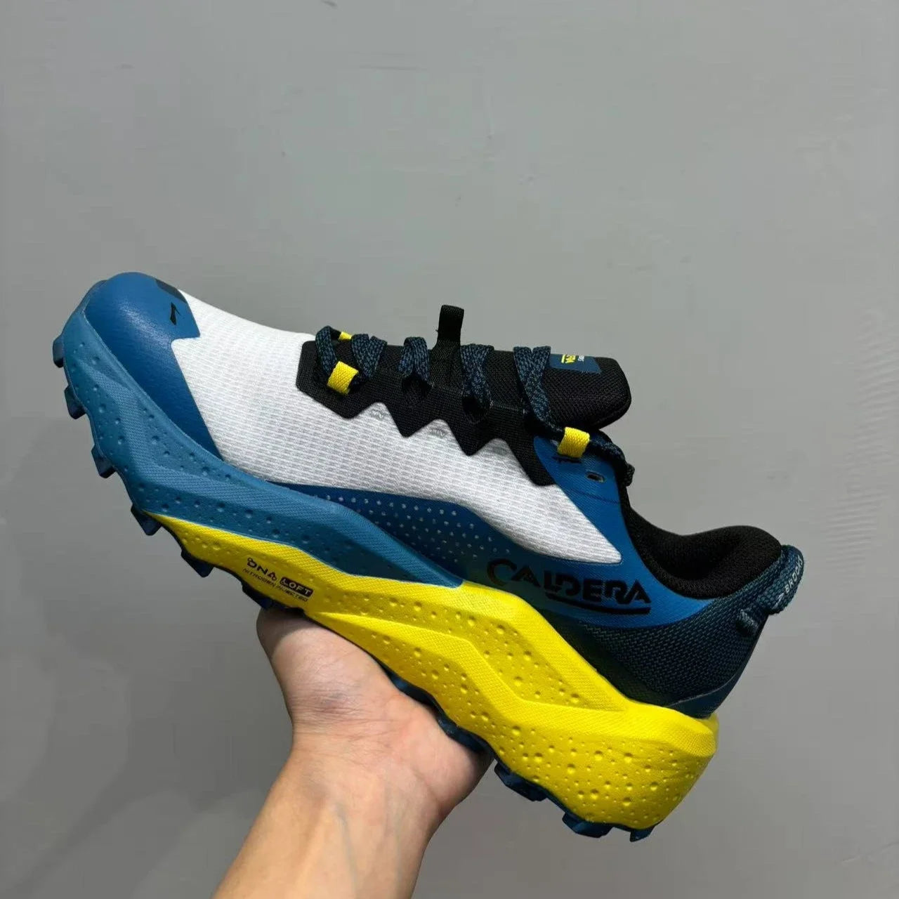 Brooks Men’s Casual Sneakers Caldera 8 Ultra Trail Running Shoes Breathable Cushioned Long-term Training Sports Jogging Shoes