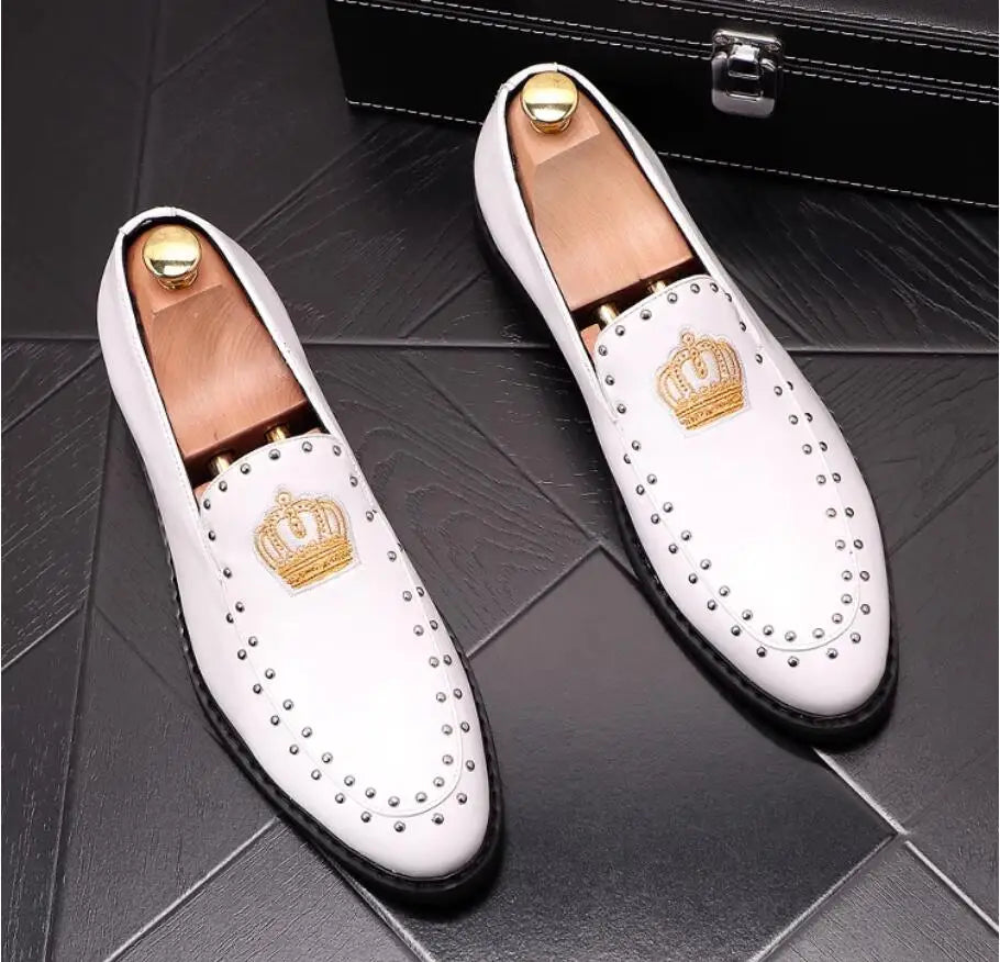 Men's Designer Oxford Loafers - Breathable Business Dress Shoes with Tassel