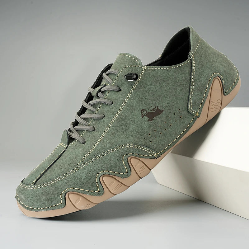 Sneakers for Men Fashion Outdoor Walking Loafers Shoes Comfortable Ankle Boots Luxury Man Shoes 2023 New In Casual Leather Shoes