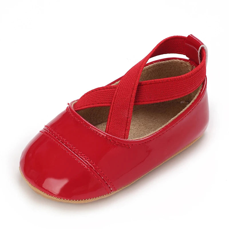 Spring And Autumn New Girl Princess Shoes Silver Children's Leather Shoes Single Shoes Soft Bottom Breathable
