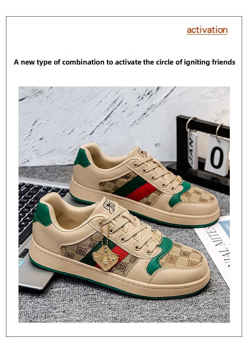 2025 Summer High-Quality Retro Versatile Fashion Trendy Sneakers Casual Shoes Lightweight Couple Style Breathable Comfortable