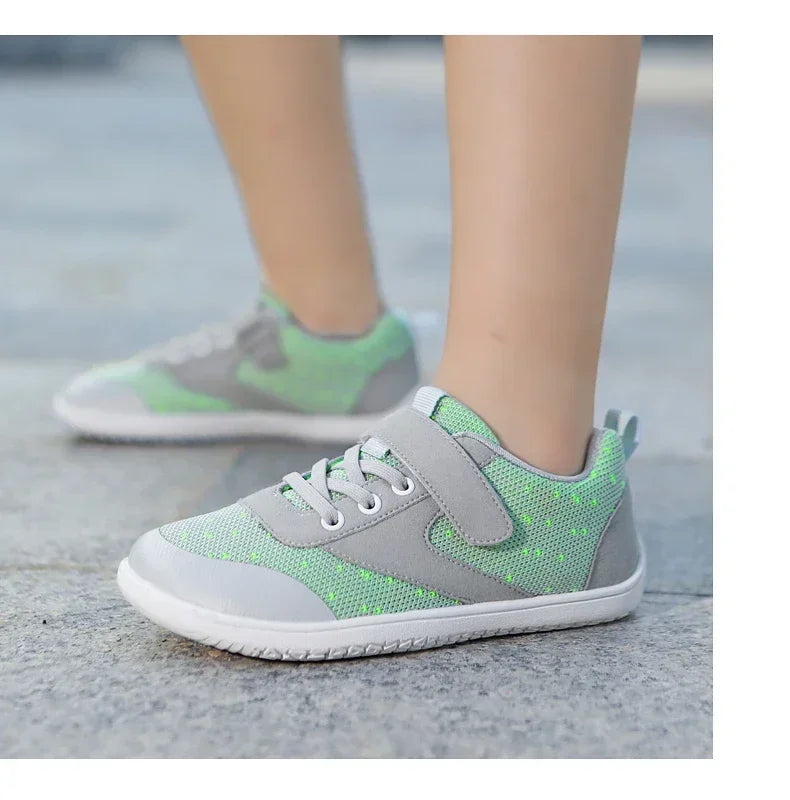 Toddler/Little Big Kids Barefoot Shoes Wide Minimalist Sneakers for Boys Girls Lightweight Children Zero Drop Naturally Flats