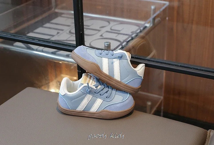 Autumn Winter Children's Casual Shoes Girls' Sneakers Fashion Children's Breathable Running Soft Shoes Size 22-31 Toddler 3Color