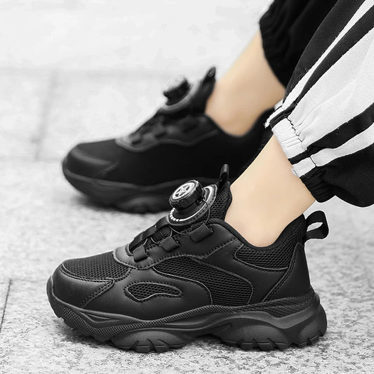 Kids Shoes Boy Casual Sneakers Platform Comfortable Black White Child School Sports Tenis Boy Shoes Children's Basketball Shoes