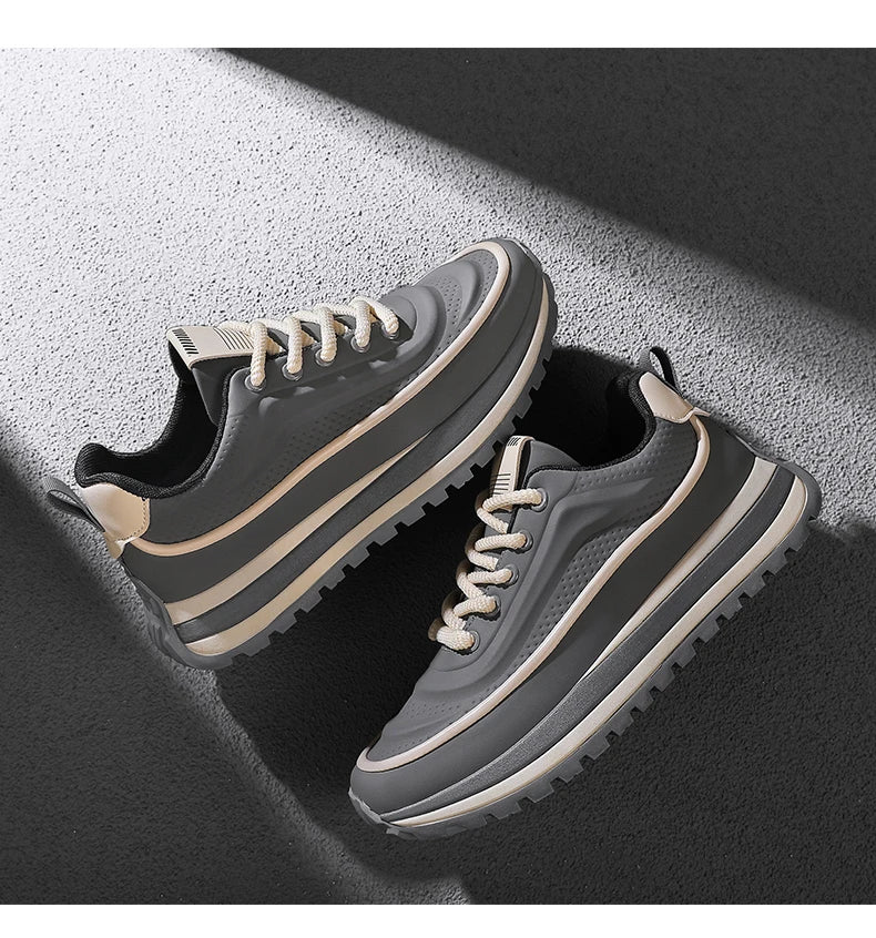 Casual Sneaker Round Toe Men's Sneakers Sports and Leisure Shoes for Men Soft and Comfortable Loafers Wear-resistant Non-Slip