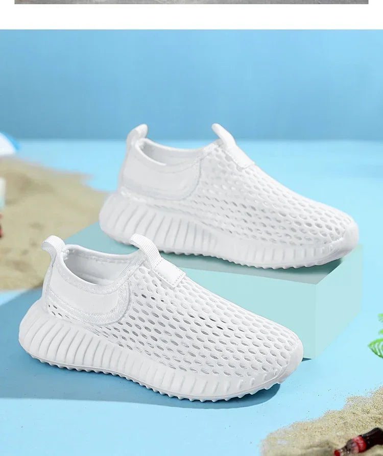 Sports Shoes for Children Summer Fashion Kids Running Shoes Boys Sneakers Tennis Girl Mesh Breathable Trainers Zapatillas Niño 8