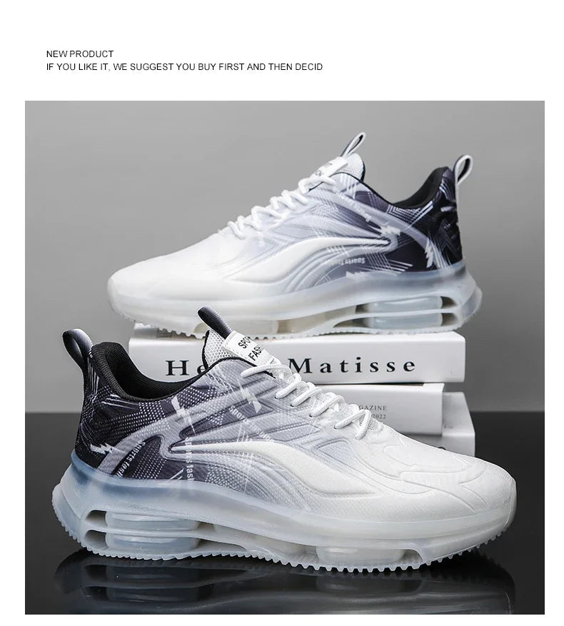 Fashion Sneakers for Men and Women,Non Slip Casual Sneakers Outdoor Athletic Sport Running Shoes Large Sizes 36-47