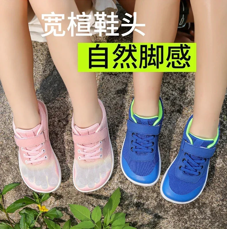 Toddler/Little Big Kids Barefoot Shoes Wide Minimalist Sneakers for Boys Girls Lightweight Children Zero Drop Naturally Flats