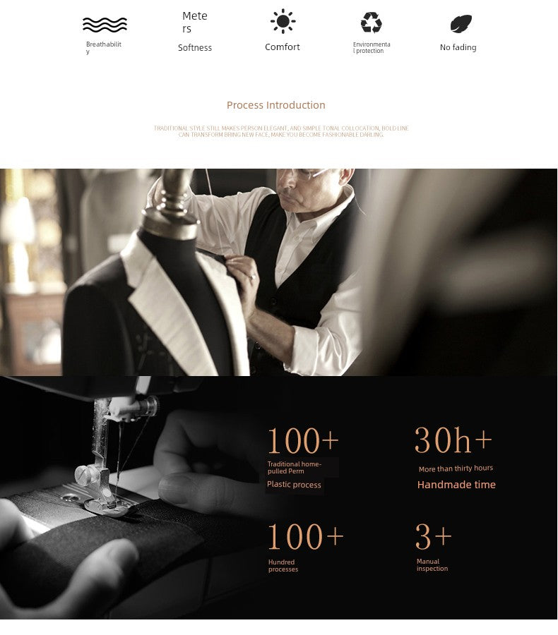 White Kids Boy Host Piano Handsome Suit